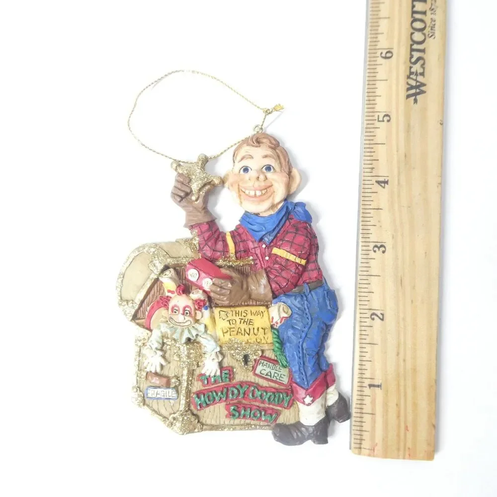 The Howdy Doody Show Ornament Kurt Adler AS IS Christmas Vintage TV